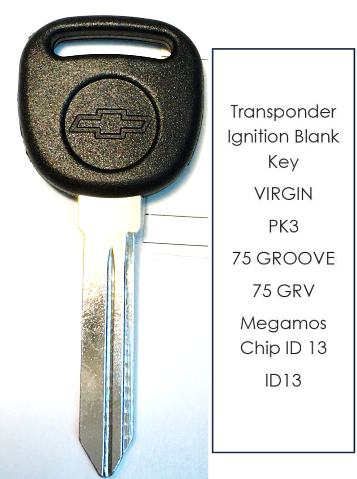 NEW CADILLAC Deville 2003 Car Ignition PK3 ID13 TRANSPONDER CHIP
