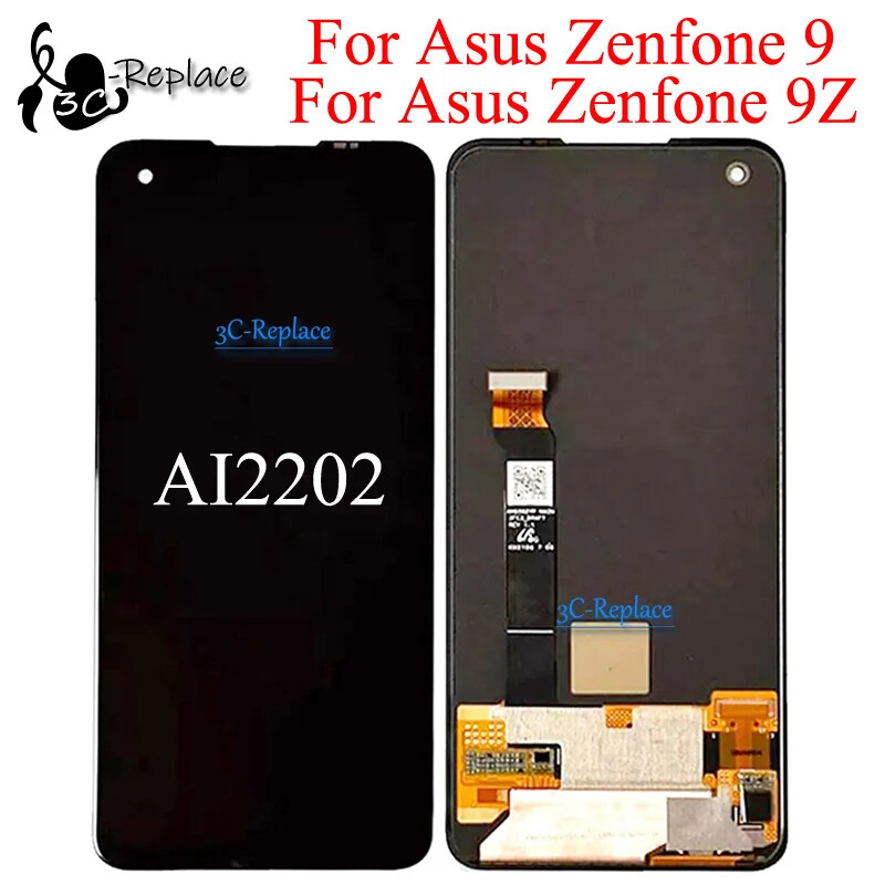 For Asus Zenfone 9 / 9z AI2202 AI2202_B LCD Display Touch Screen
