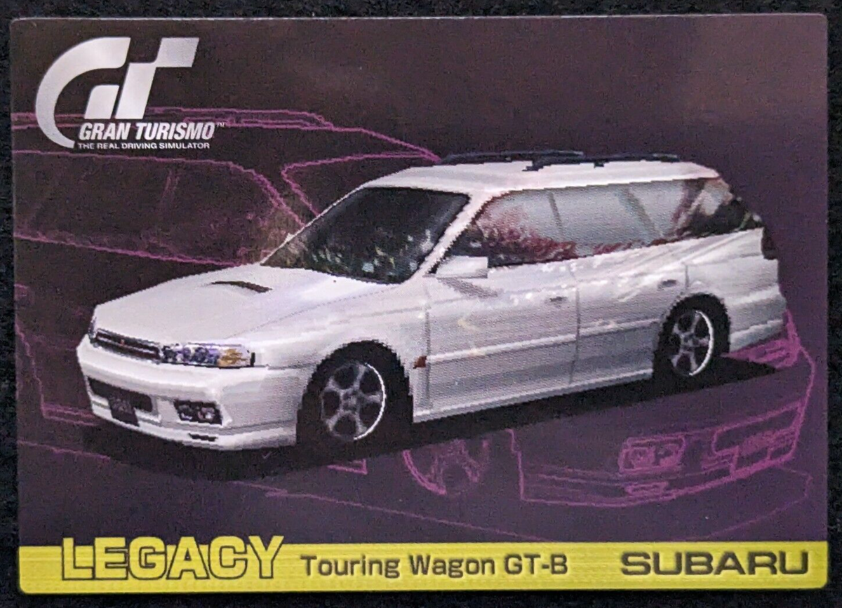 LEGACY Touring Wagon GT-B SUBARU GRAN TURISMO 1997 No.138 Japanese