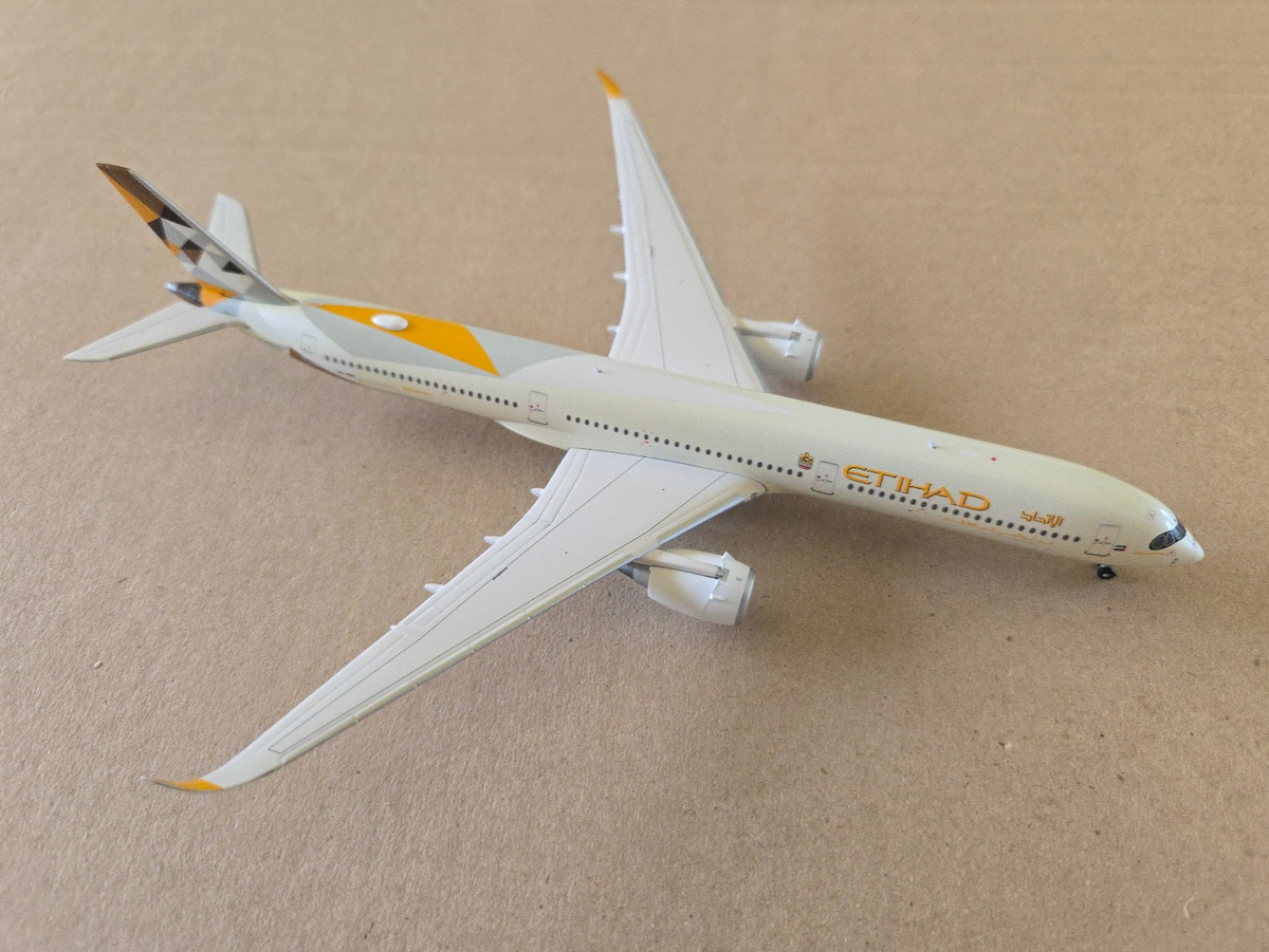 1:400 Airbus A350-1000 Etihad Airways A6-XWB JC Wings | eBay