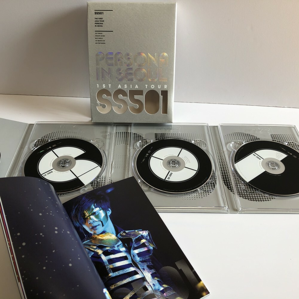 SS501 THE 1st ASIA TOUR PERSONA in SEOUL 3DVD BOOK JAPAN VER. | eBay
