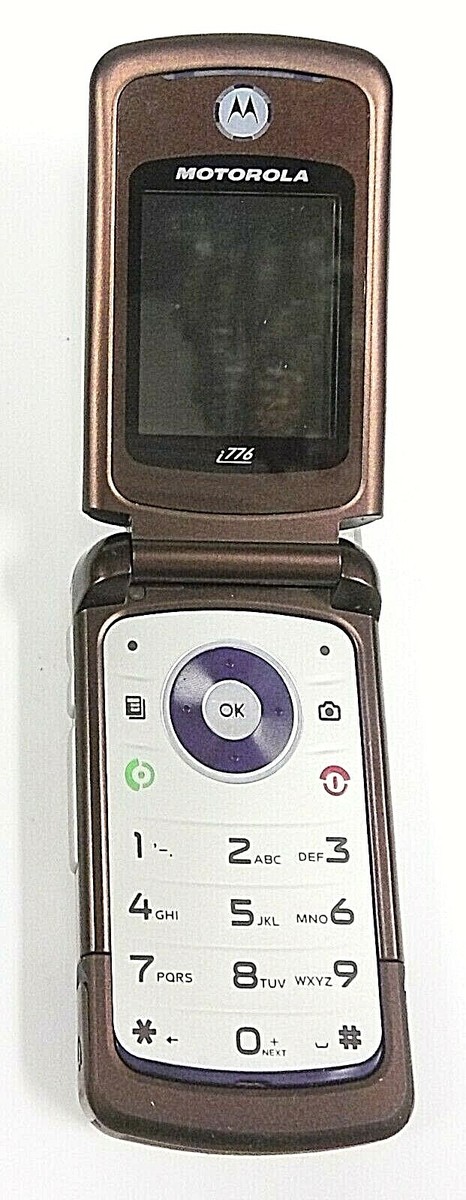 Motorola i776 - Brown and Silver ( Nextel ) Very Rare iDEN PTT