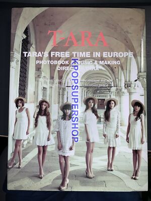 T-ARA'S Free Time in Europe Photobook 3 DVD Making DVD Good T-ARA