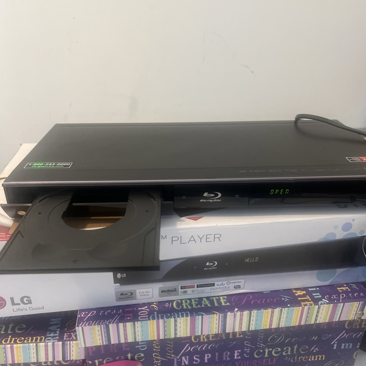 LG BD550 Blu-Ray Player for sale online | eBay