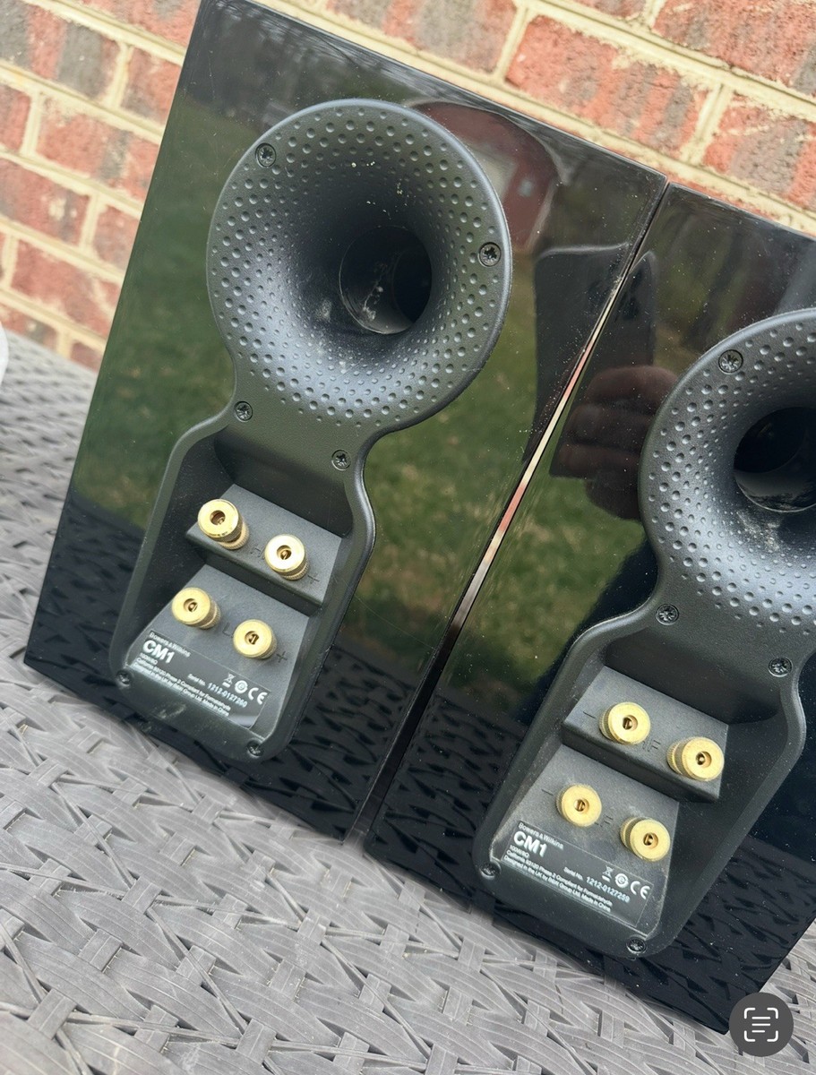 B&W Bowers & Wilkins CM1 Bookshelf Speakers PAIR | eBay