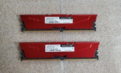 T-FORCE 16GB (2x8GB) DDR4 3200MHz Desktop Gaming Memory