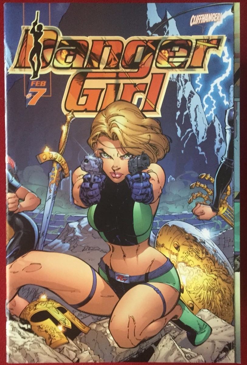 Danger Girl #7 - Comic Book - J. Scott Campbell - Cliffhanger