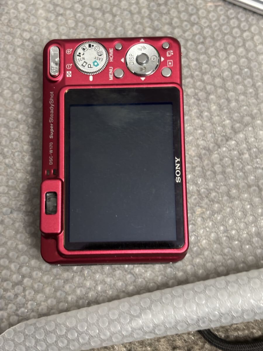 SONY Cyber-shot DSC-W170 10.1メガピクセル 赤 Amazon.com : Sony