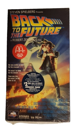 Back To The Future - 1986 Sealed First Print VHS - CGC 9.4 | eBay