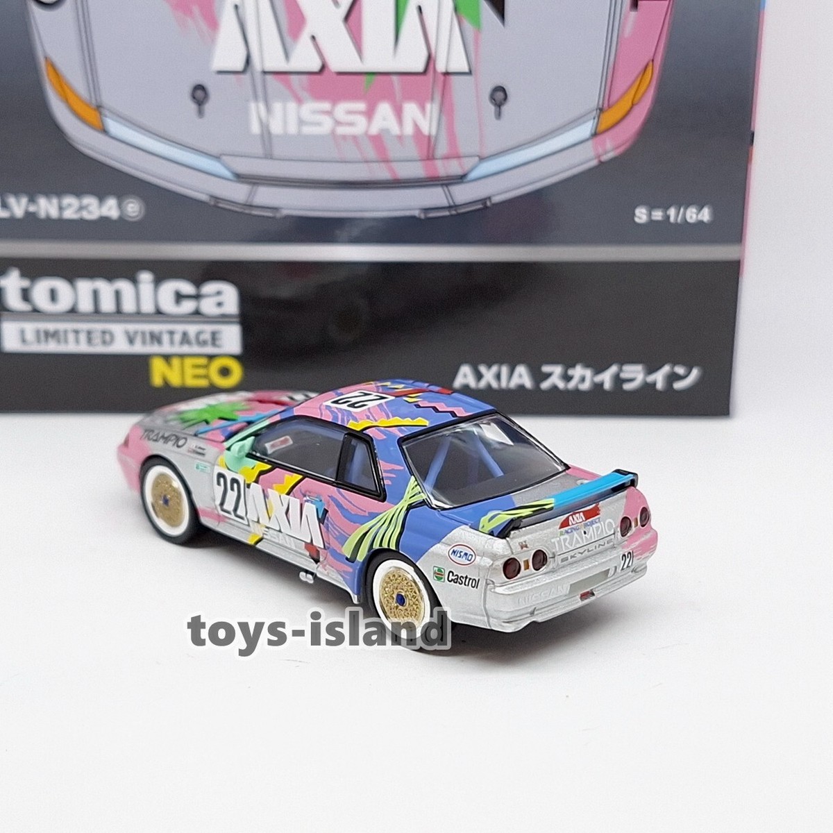 TOMICA LIMITED VINTAGE Neo LV-N234e AXIA NISSAN Skyline GT-R R32