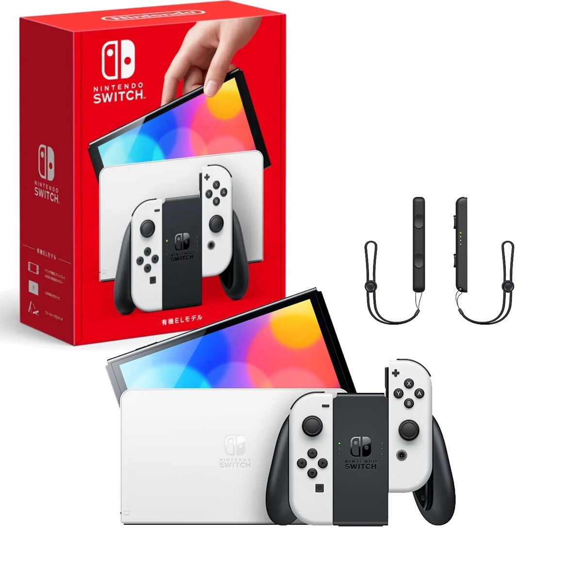 Nintendo Switch OLED White Console 64GB EXCELLENT Condition FAST