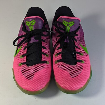 Nike Kobe 11 XI Low EM Mambacurial Hot Pink Neon Flash Green