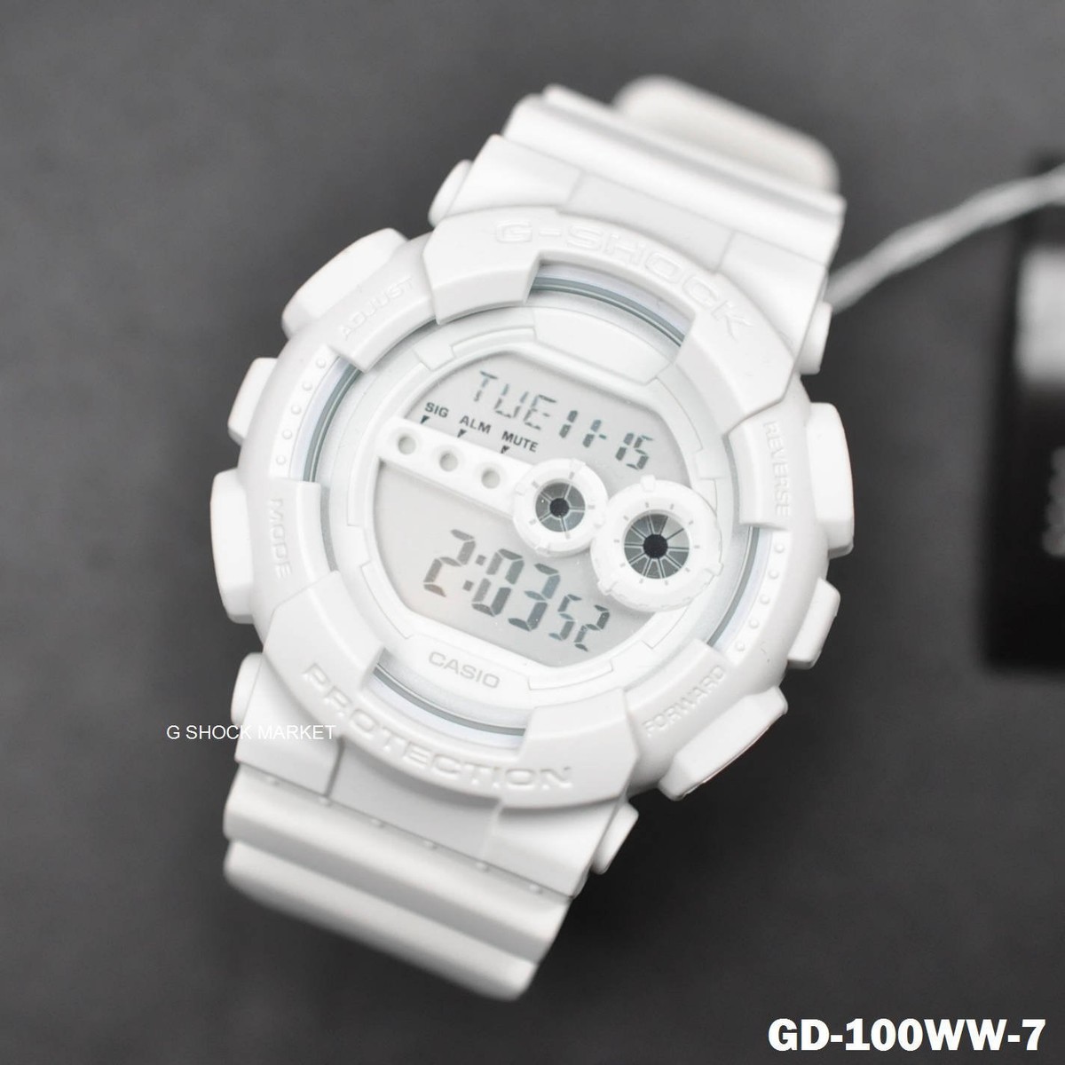 GD-100WW-7A Casio G-Shock Crazy Colors Men's Watch GD100WW 7A