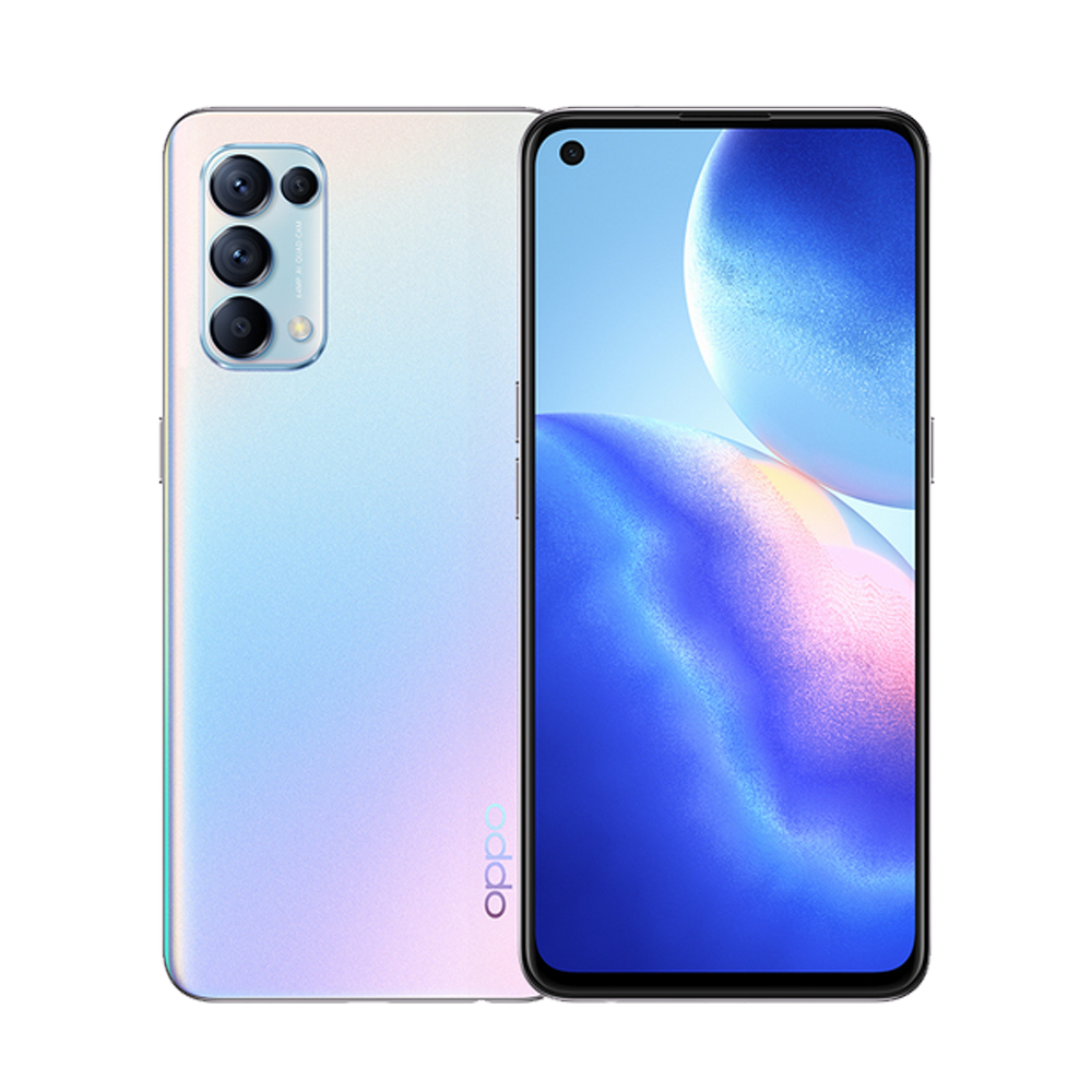 OPPO Reno5 本体 青色 クイックガイド付き OPPO Reno5 本体 青色