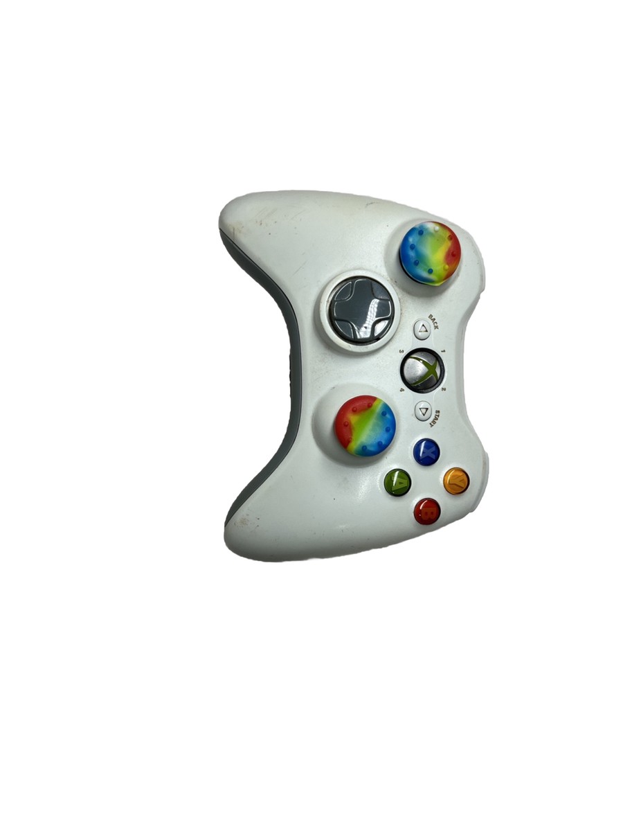 Authentic Microsoft Xbox 360 Wireless Controller - White Test