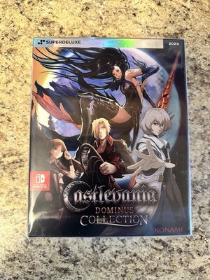 NEW Nintendo Switch Castlevania Dominus Collection Deluxe Edition