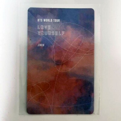 BTS Jimin LYS Love Yourself World Tour SEOUL DVD Official Photo