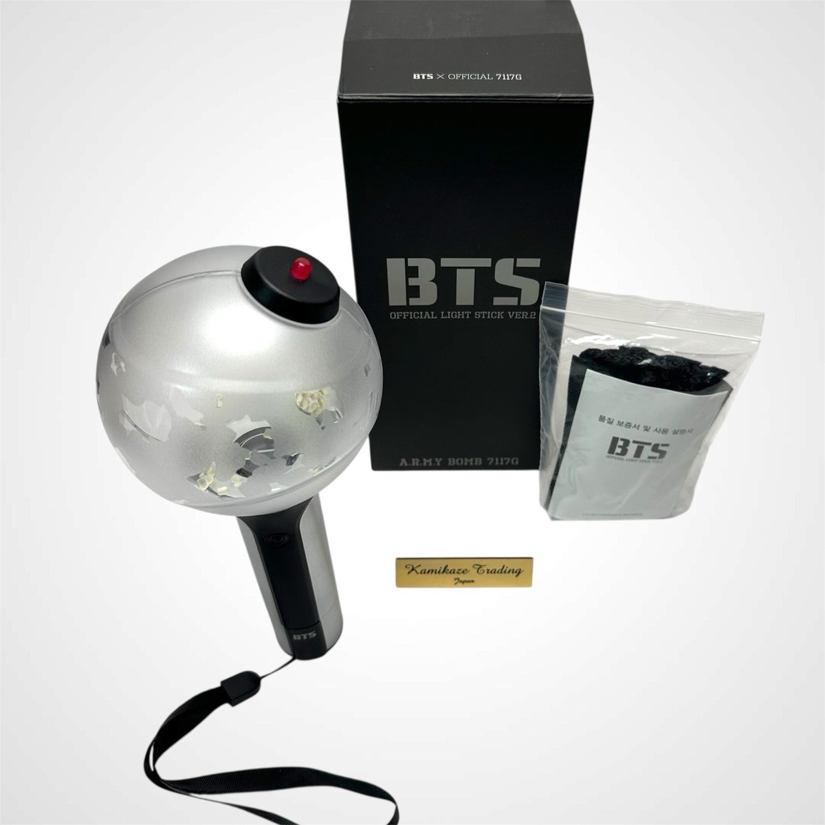 BTS Bangtan Boys Official Pen Light Stick ARMY Bomb Version 1 2 3