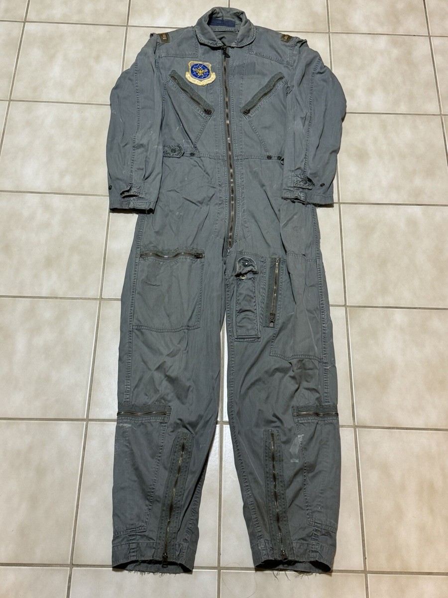 Vintage 60's Air Force Vietnam War K-2B Coveralls Flight Suit 35