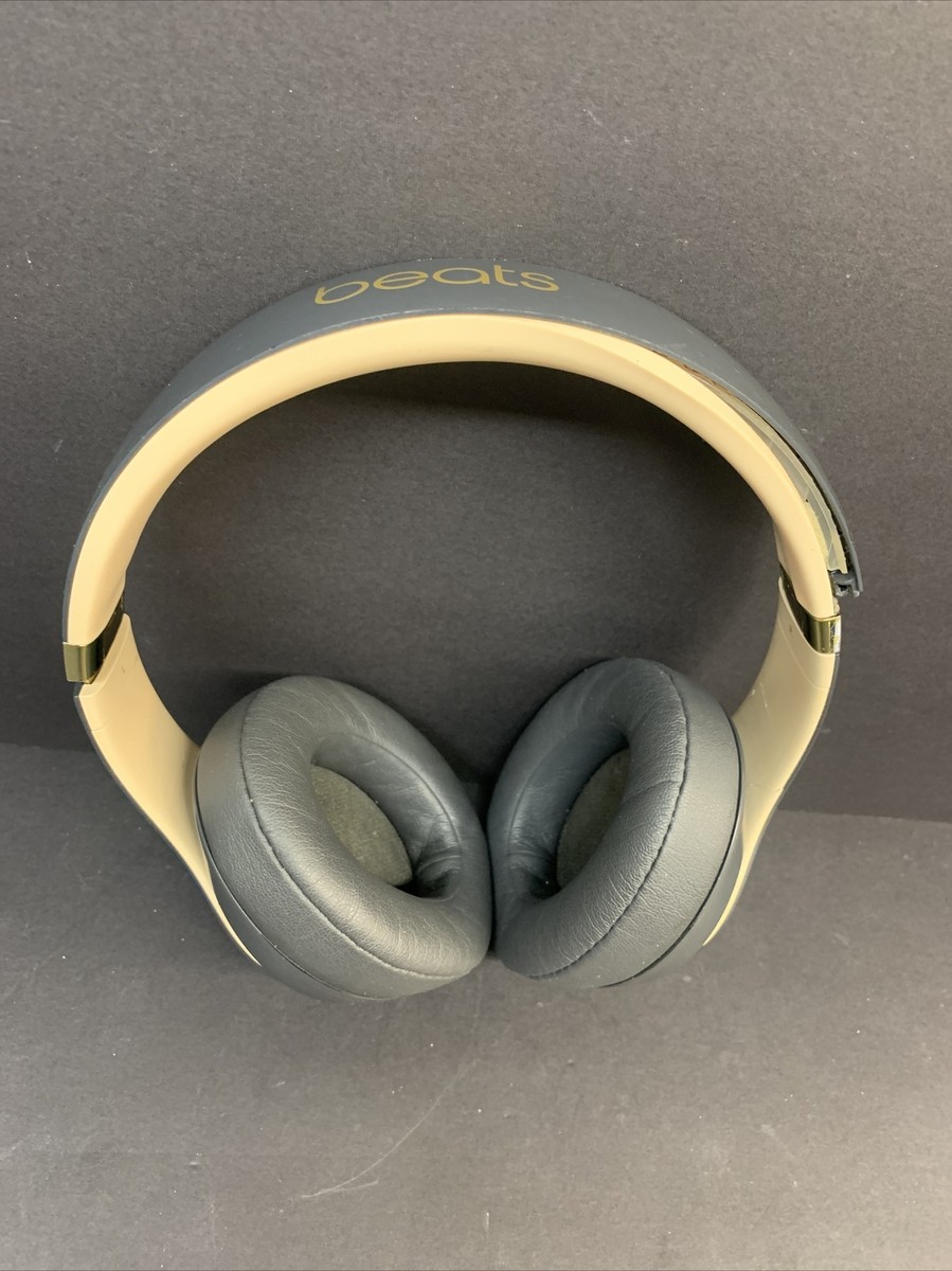 Beats Studio 3 Wireless Bluetooth Headphones Shadow Gray Beige