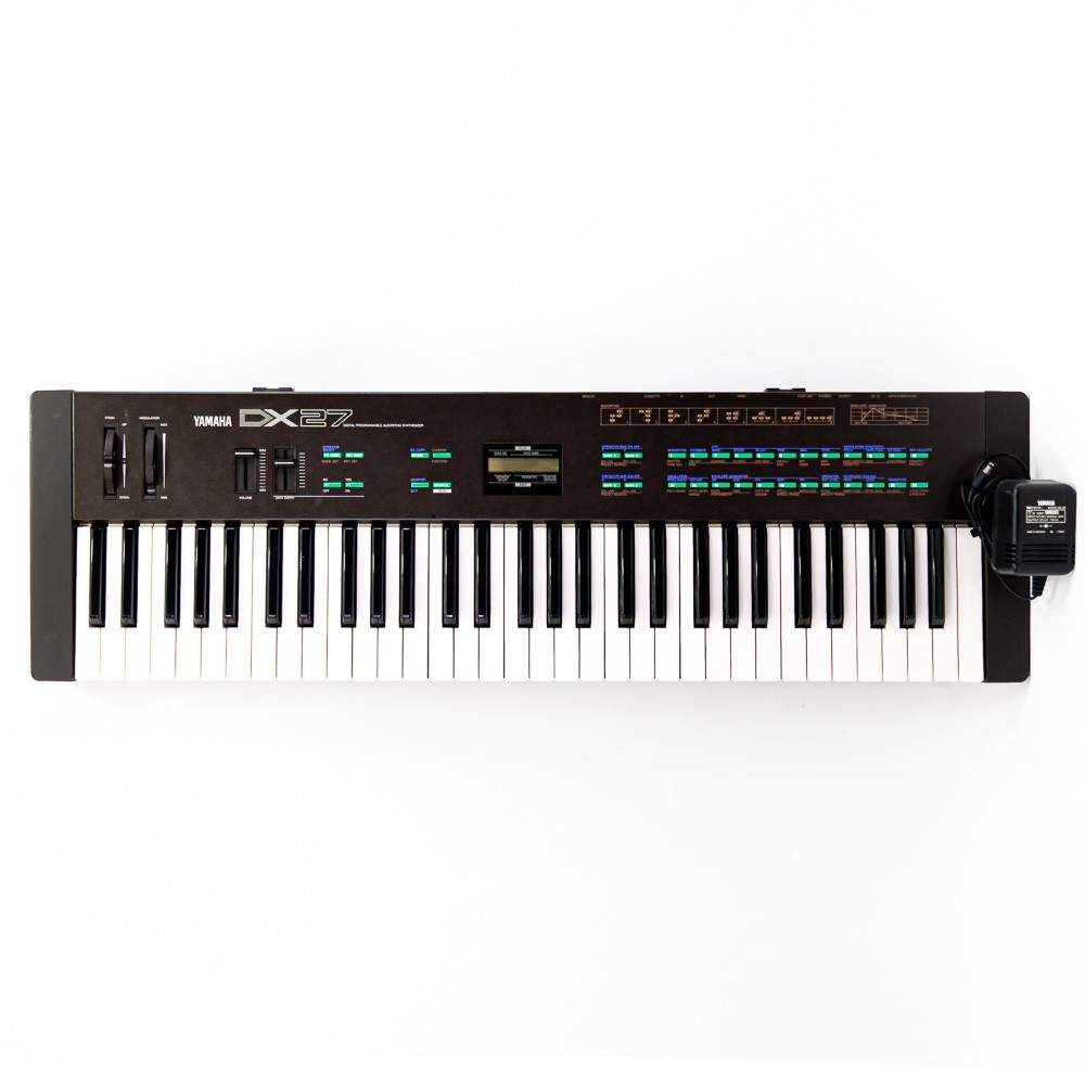 Yamaha DX27 – 61-Key Digital FM Synthesizer with Power Supply | eBay