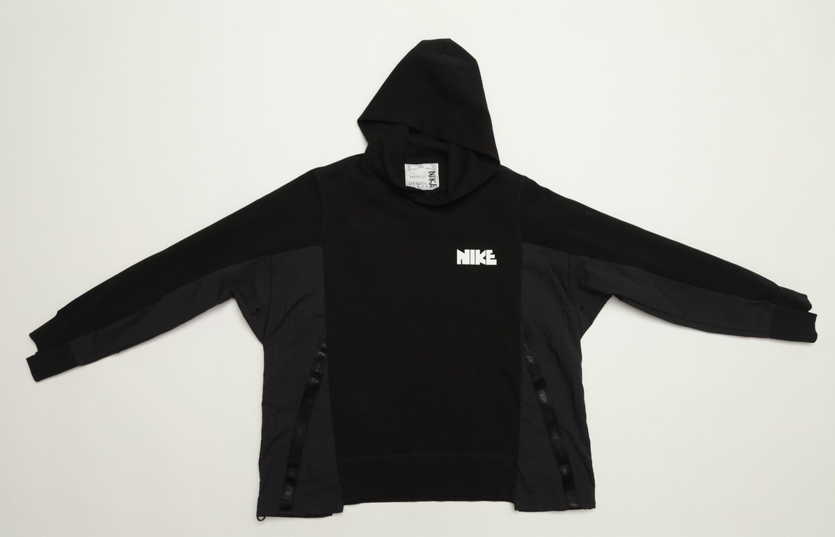 Nike Sacai Hoodie Hoodie Size Large L in Black CV5727-010 | eBay