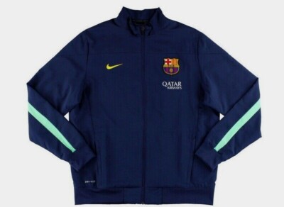 MEN'S NIKE FC BARCELONA 2013/2014 TRACK JACKET TRAINING SOCCER