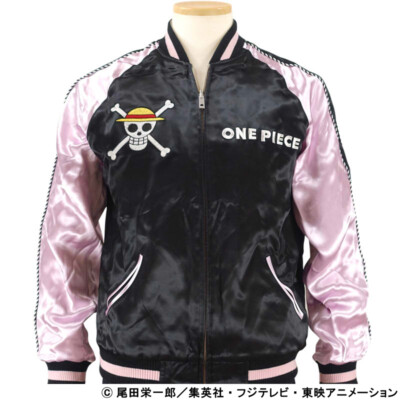 ONE PIECE × Switch Planning Nami & Robin Embroidered Sukajan