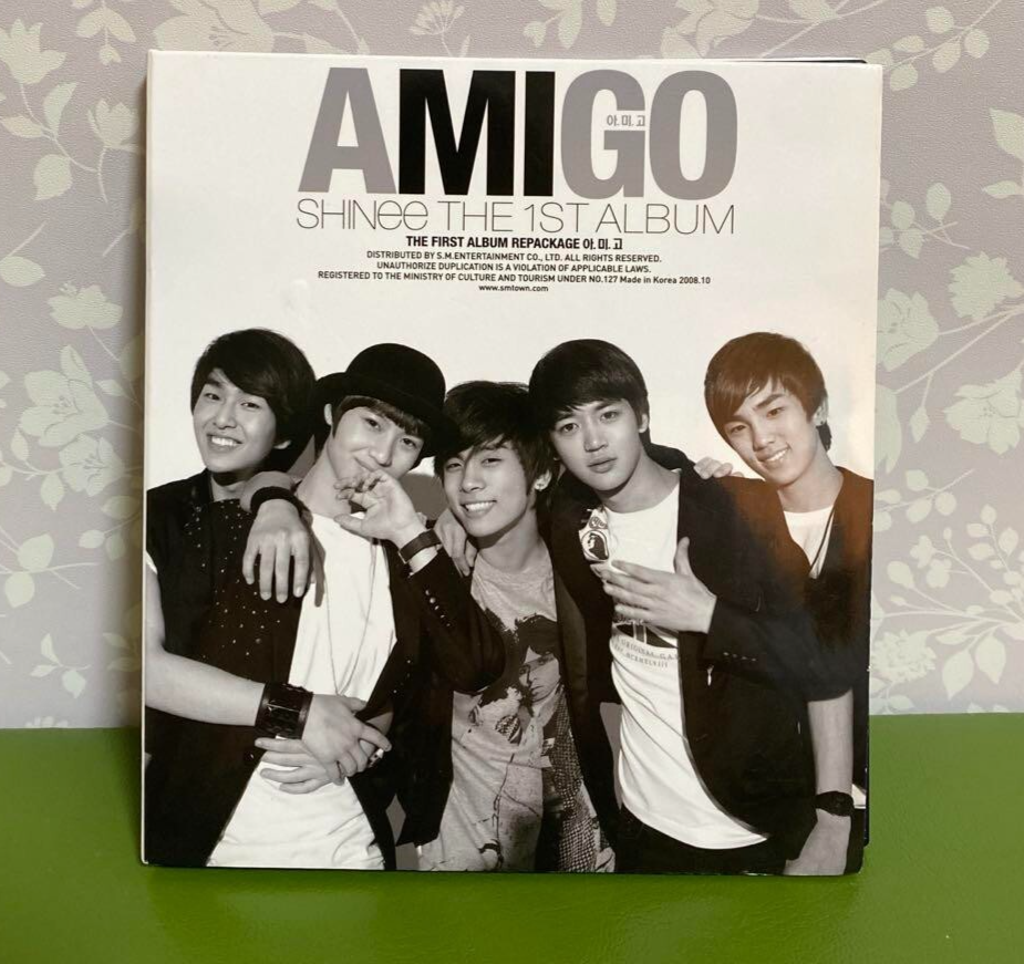 SHINee 1st Album REPACKAGED AMIGO CD Korean Version K pop