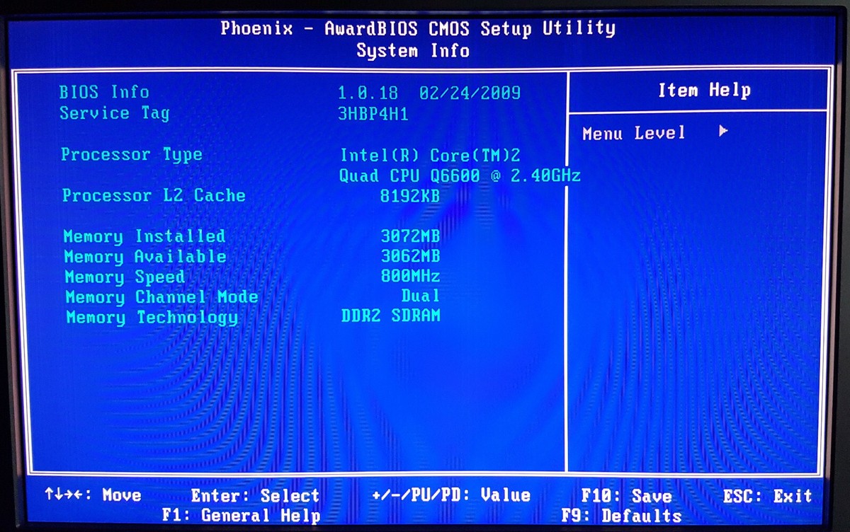 Dell Inspiron 530 Core2Quad Q6600 + 3GB + 250GB + Vista Home