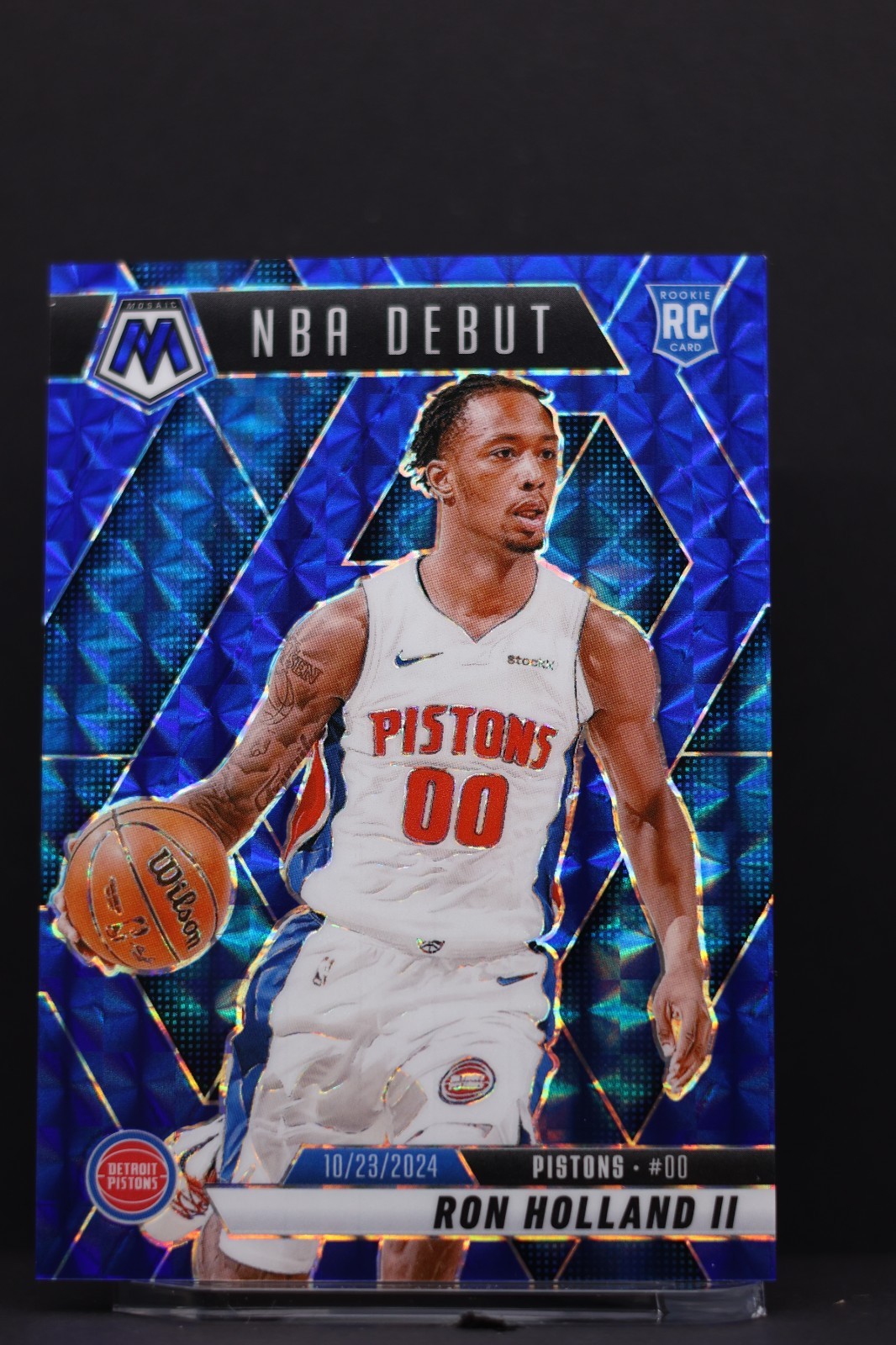 Ron Holland II 2024 Mosaic #258 NBA Debut - Blue /199 Price Guide