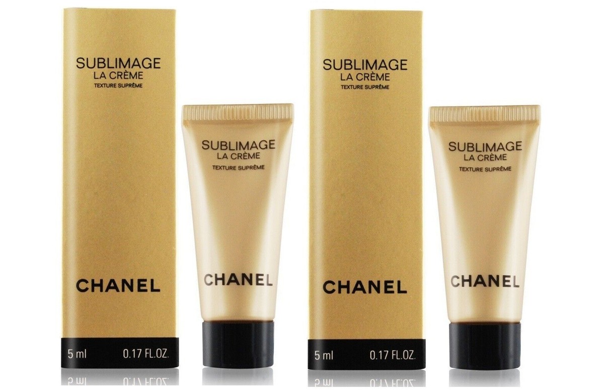CHANEL SUBLIMAGE LA CREME Texture Supreme 5ml x 2 = 10ml | eBay