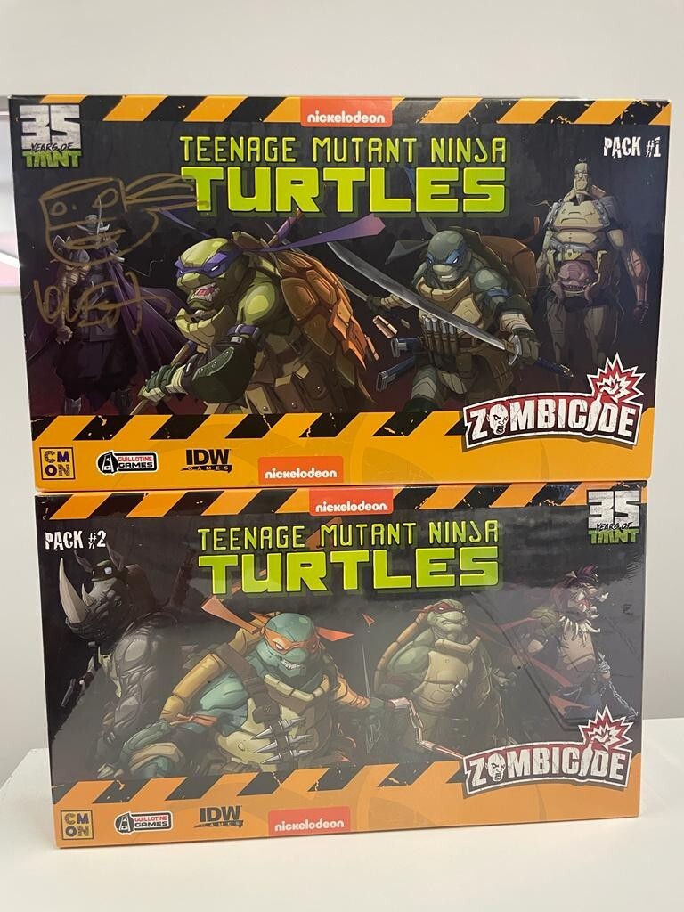 Zombicide - Teenage Mutant Ninja Turtles - Pack #1 e #2 | eBay