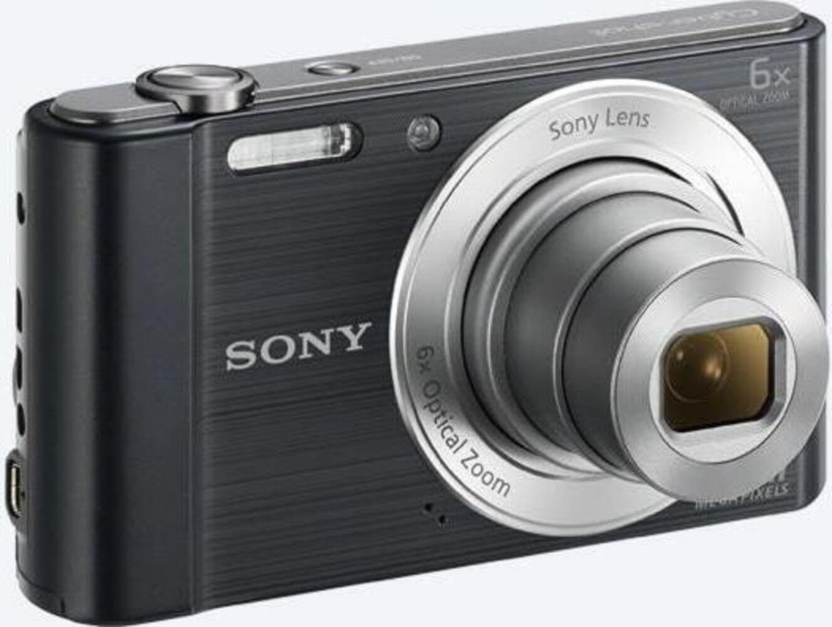 Sony CyberShot DSC W810 20.1 MP Digital Camera W/Battery & Charger