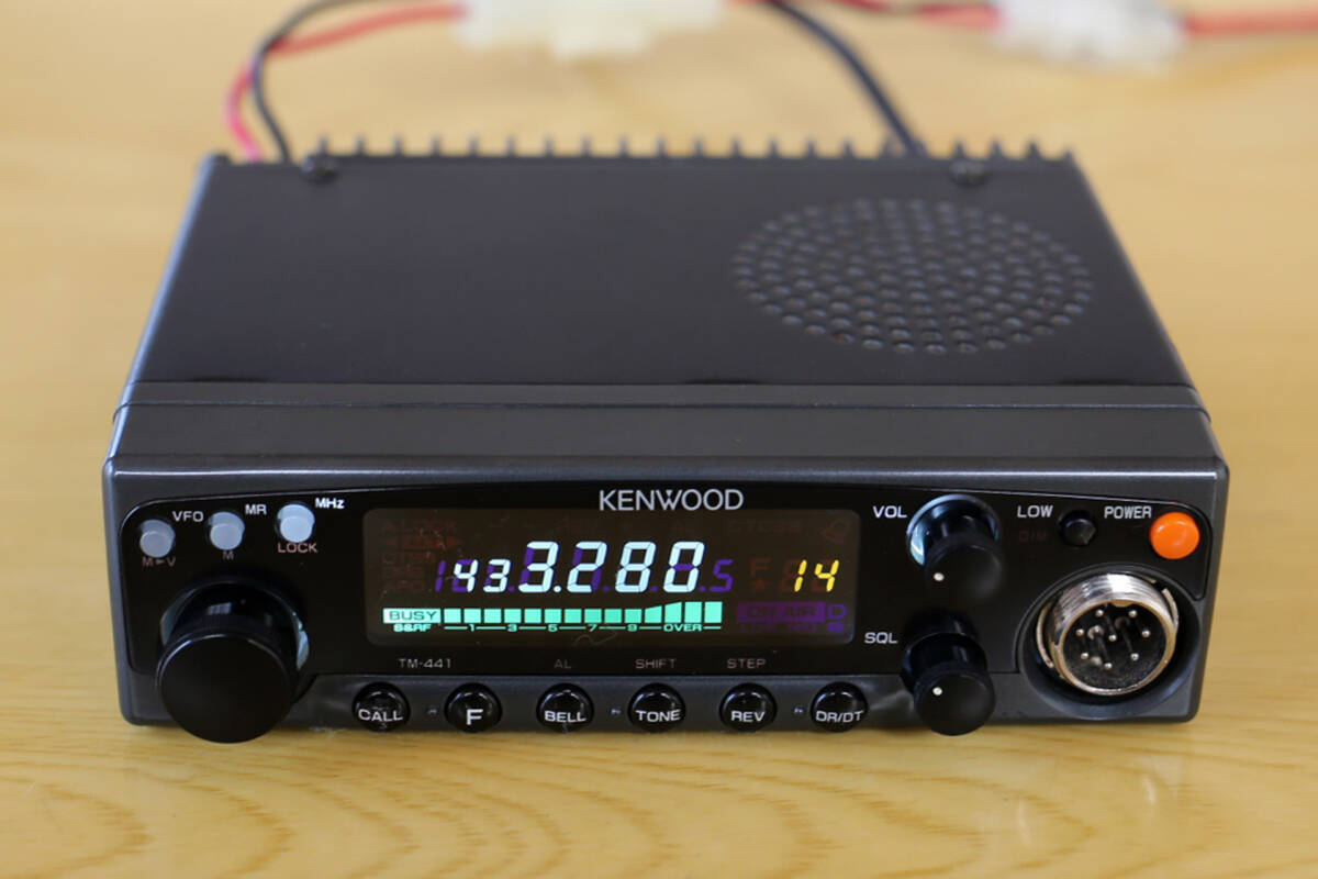 KENWOOD アマチュア無線機 TM-441 TM-431 2台 DC-DCコンバーター