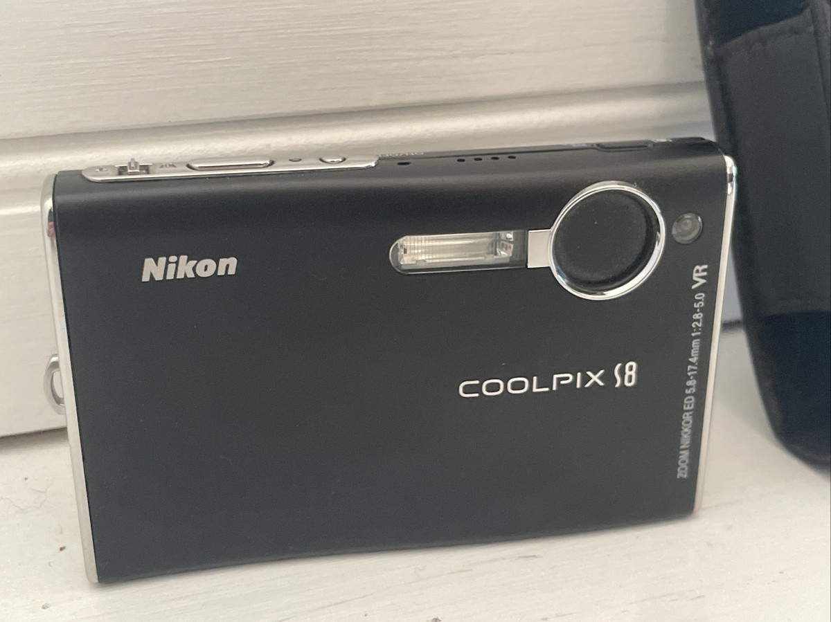 NIKON Coolpix S8 Digital Camera Good Condition From Japan - Tested