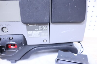 Used Vintage Panasonic Model WV-F565 Color TV Zoom Studio Camera
