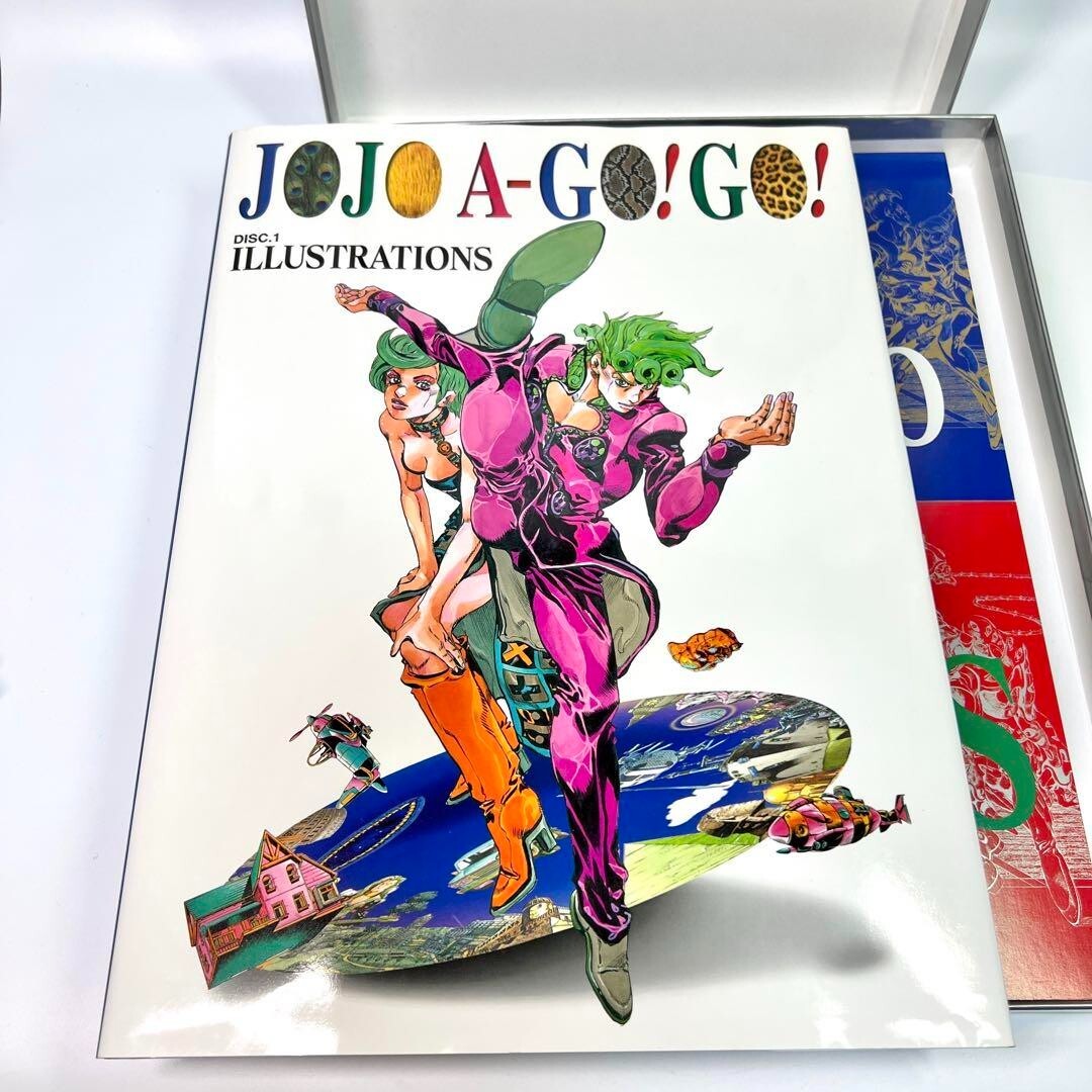 JoJo A-Go! Go JoJo's Bizarre Adventure Illustration HIROHIKO ARAKI