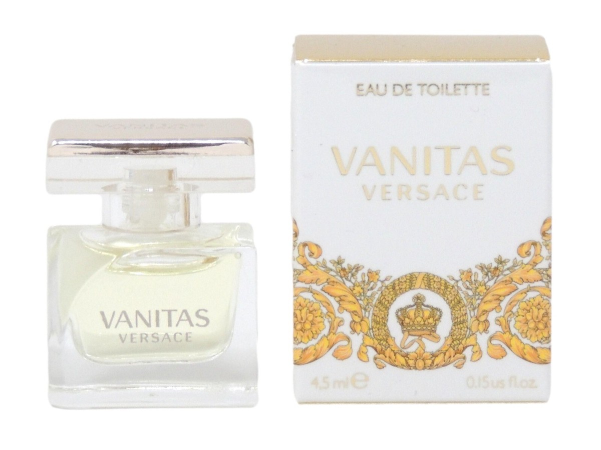 VERSACE VANITAS EDT 4.5ml .15fl oz PERFUME MINI NEW IN BOX | eBay