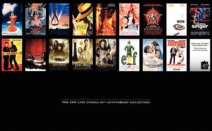 New Line Cinemas 40th Anniversary Collection (DVD, 2007) for sale