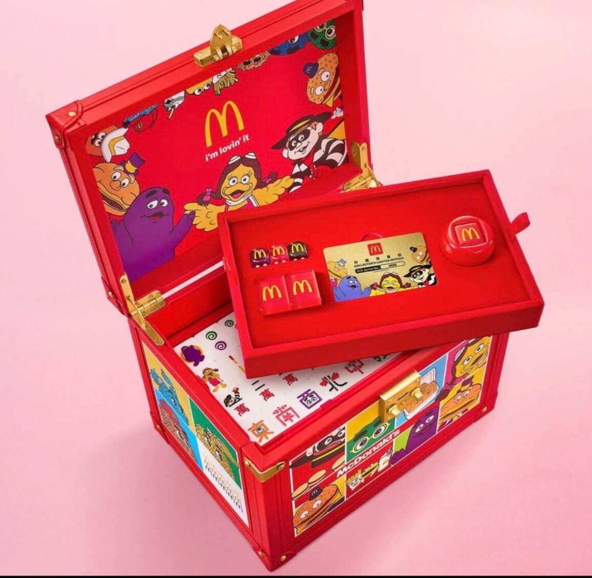 McDonalds Hong Kong 50th Anniversary Mahjong gift Set 2025 Limited