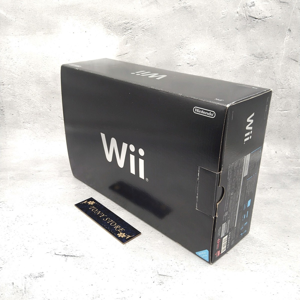 Nintendo Wii RVL-S-KJ Black Game Home Console Full Box Japan