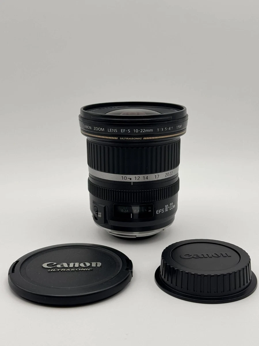 Preços baixos em Lentes de câmera Canon 10-22mm f/3.5-4.5 | eBay