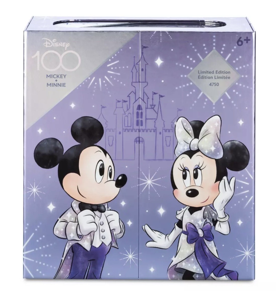 2023 Disney Parks 100 Mickey & Minnie Mouse LE 4750 Deluxe Doll