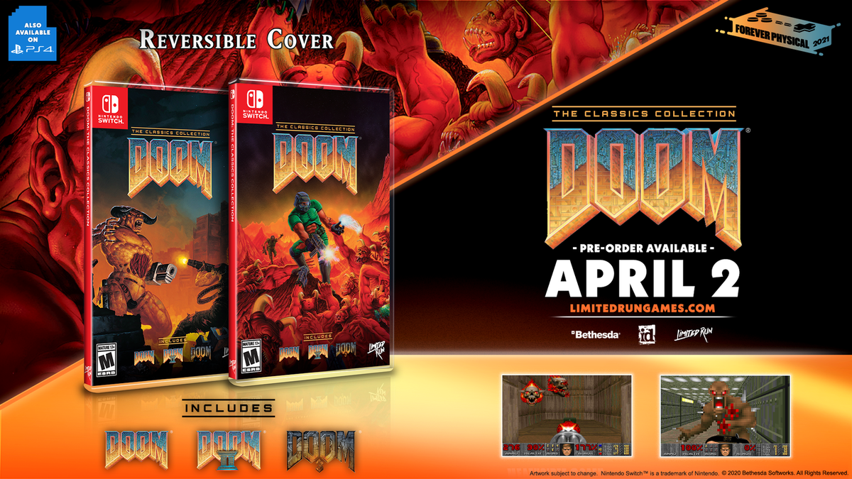 Switch Limited Run #102: DOOM: The Classics Collection | eBay