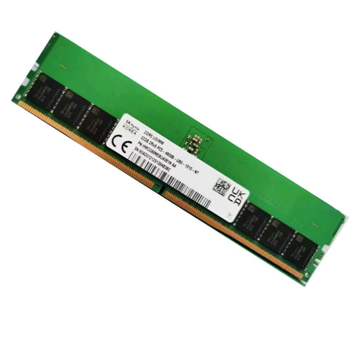 SK Hynix 32GB DDR5 DDR5 4800MHz PC5-38400 2RX8 UDIMM Memory Ram