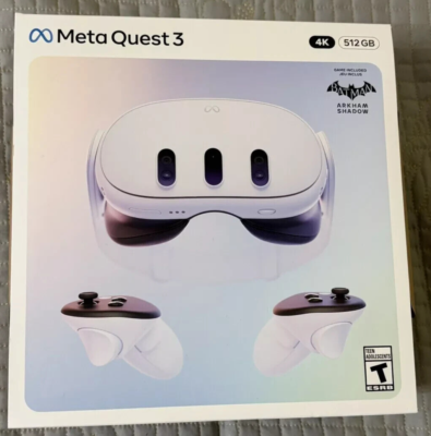 New 2023 Meta - Quest 3 - 512GB - Breakthrough Mixed Reality VR