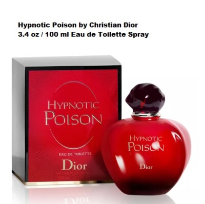 Poison OR Hypnotic Poison by Christian Dior 3.4oz or 1.7oz Eau De