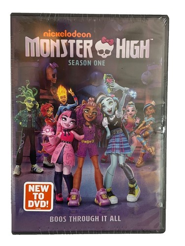 Monster High Season One DVD Set 26 Episodes Clawdeen Wolf and