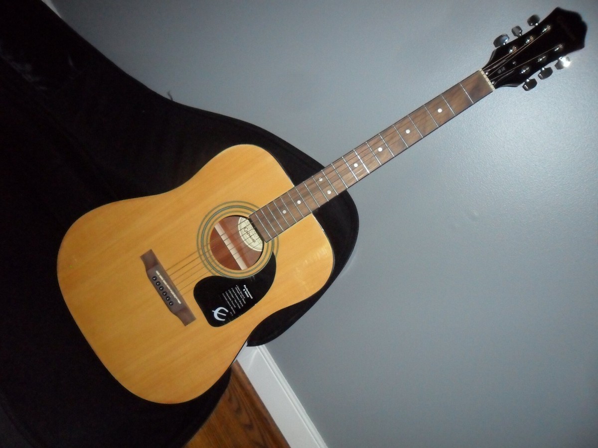 Epiphone DR-100 NA 6-String Acoustic Guitar w/ Soft padded case